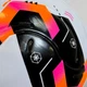 Футбольный мяч Adidas Conext 26 League бесшовный PU 4 бело-черно-оранжевый - изображение 4