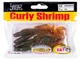Съедобные твистеры LJ Pro Series Curly Shrimp 3,0in PA16 силиконовые 7 шт (набор 7 шт) - изображение 3
