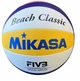М'яч волейбольний пляжний Mikasa синтетична шкіра розмір 5 жовтий синій червоний - зображення 2