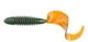 Твистер съедобный LJ Pro Series Crusher Grub 99 мм Соль и аттрактант Цвет 085 5 шт - изображение 2
