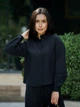 Рубашка женская летняя льняная Tencel Linen Черная XL - изображение 7
