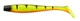 Віброхвіст Lucky John Kubira Swim Shad 5" PG14 м'яка приманка 3D ефект - зображення 3