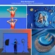 Професійний студійний тканинний фотофон Puluz PU5214L 3x2м синій фон для фото та відеозйомки - зображення 6