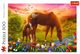 Puzzle Trefl Konie na łące 500 elementów (5900511374513) - obraz 3