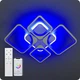 Люстра світлодіодна 517 Light 3color з пультом 120Вт Білий (01672) - зображення 7