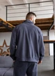 Мужской спортивный костюм на молнии с Lacoste, MonsterBrand 4XL (58) Демисезонный графит - изображение 6