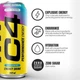 Енергетичний напій Cellucor C4 Energy Cosmic Rainbow — 500 ml - зображення 3