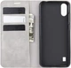 Чехол Taba Retro-Skin для ZTE Blade A5 2020 книжка кожа PU с визитницей серый - изображение 4