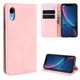 Чехол Taba Retro-Skin для iPhone XR книжка кожа PU с визитницей розовый - изображение 1