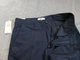 Мужские льняные штаны Marks & Spencer Regular Fit темно-синие р. 38/33 - изображение 3