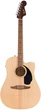 Электроакустическая гитара Fender California Debut Redondo Natural - изображение 1