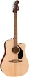 Электроакустическая гитара Fender California Debut Redondo Natural - изображение 3