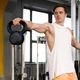 Гиря Gymtek G-42588 чавунна 8 кг Чорна (5905884425886) - зображення 9
