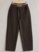 Джинсы женские Vanver 82226 Mom Baggy бананы на резинке большие размеры 32 коричневые - изображение 2