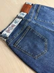 Джинсы женские Vanver 8267 Straight Palazzo прямые с поясом стрейч 33 синие - изображение 4