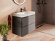 Смеситель для раковины HANSGROHE Vernis Blend матовый черный 71551670 с донным клапаном - изображение 9