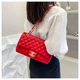 Женская сумка Chanel 8838 кросс-боди красная - изображение 7