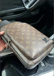 Чоловіча нагрудна сумка Louis Vuitton Avenue коричнева - зображення 8