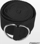 Ремень для йоги EasyFit EF-1830-BK петля-пояс для пилатеса и растяжки Черный (56001300) - изображение 5