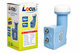 Конвертор супутниковий Locus Circular Twin LNB LCKF-C202A, 2 виходи - зображення 2