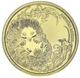 Монета Австралия 1 доллар 2013 UNC Детская серия - Животное Ехидна - изображение 1