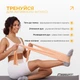 Эластичная лента-резинка EasyFit EPP для пилатеса 0.5 мм Персиковая (56003788) - изображение 4