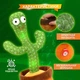 Танцующий кактус игрушка-повторюшка с подсветкой Dancing Cactus, 120 песен - изображение 9