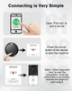 Трекер для поиска вещей 4 штуки для Apple Find My - изображение 3
