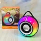 Портативна Bluetooth колонка SY-333 RGB з Bluetooth 5.3, акумулятором 1200 мА·год, USB, AUX, microSD, Type-C, до 6 годин роботи, потужністю 5 Вт чорна - изображение 2