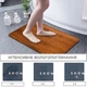 Коврик для ванной DECOR, Диатомитовый, 80x50 см, Влаговпитывающий, Антискользящий, Cherry (7802907) - изображение 4