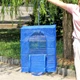Сітка для сушіння риби, грибів, овочів і фруктів 50×50×70 см, триярусна складана сушарка, підвісна - зображення 4
