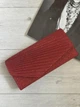 Женская сумка прямоугольная блестящая, конверт-клатч 20*10*5см Красная (3340) - изображение 3