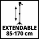 Штатив телескопічний Einhell 85 - 170 см (4006825672572) - зображення 7