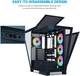 Корпус Sama V50 Black (V50-BKADA4X1-GL) - изображение 12