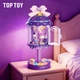 Конструктор TOP TOY Light and Shadow Dream Series Ночник Hello Kitty Зефирные мечты - изображение 3