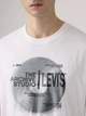 Футболка хлопковая мужская Levi`s 356598010 M Белая (1160287290) - изображение 4