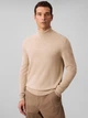 Гольф-водолазка мужская Calvin Klein 351039197 M Бежевая (1160326349) - изображение 1