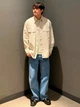 Джинсы Regular Fit широкие мужские Uniqlo 318208252 36 Голубые (1160368186) - изображение 7