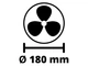 Wentylator akumulatorowy Einhell X-Change GE-CF 18/2200 Li (4006825665253) - obraz 6