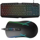 Игровой комплект клавиатуры и мыши с RGB-подсветкой с мембранной клавиатурой и мышью 7 кнопок 1200/1400/2400 DPI с USB-подключением - изображение 11