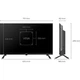 Телевизор KIVI 32H800KB 32" LCD LED HD Google TV LAN Wi-Fi Black - изображение 7