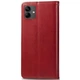 Кожаный чехол книжка GETMAN Gallant (PU) для Samsung Galaxy A04 Red - изображение 2