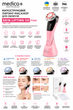 Мікрострумовий RF Lifting Масажер для обличчя Skin Lifting 7.0 (колір рожевий \ EMS, LED) - изображение 1