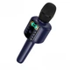 Караоке-мікрофон Hoco L24 Bluetooth з динаміком Blue (790024) - изображение 1