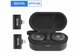 Петличный микрофон BOYA Omic U с зарядным кейсом и 2 адаптерами USB-C и Lightning, Черный (5257201) - изображение 1