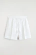 Жіночі лляні шорти COS Tailored Elasticated Linen Shorts Білі 34 (1262844007) - изображение 5