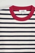 Жіноча футболка COS Clean Cut T-Shirt Black / White / Red / Striped XS (1325526019) - изображение 6