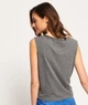 Майка женская Superdry 173171 L Серая (2200004640600) - изображение 3