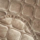 Покрывало ТЕП "VELOUR" Coffee/Ромб круглый, 150x210 - изображение 6