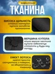 Зонт черный полный автомат 10 тройных спиц ручка из дерево складной качественный зонтик мужской и женский черный зонтики от дождя и солнца премиум качество - изображение 2